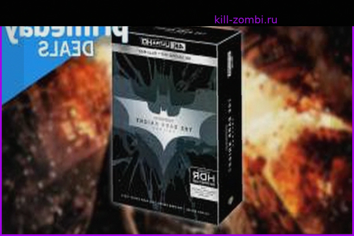 Коллекция трилогии «Темный рыцарь» на 4K Blu-ray со скидкой 25% на Prime Day