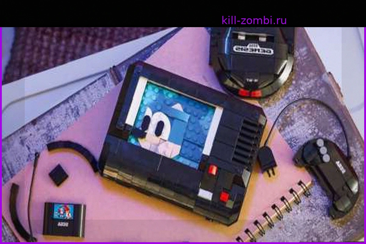 Lego и Sega представляют сборную миниатюрную Sega Genesis