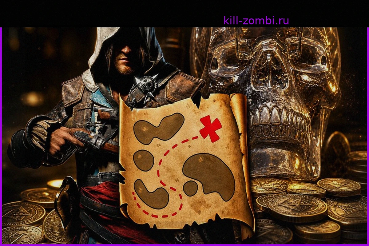Ubisoft удивляет: реальная охота за сокровищами по Assassin's Creed Black Flag Resynced с призом $500 000