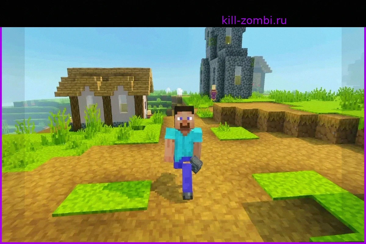 Пакет текстур Action and Stuff для Minecraft Bedrock 1.12, 1.13 и 1.14: Плавные Анимации для Мобильной Версии