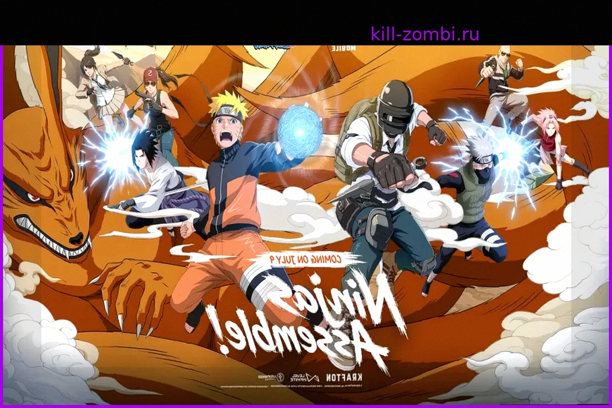 PUBG Mobile anuncia colaboração histórica com Naruto Shippuden; atualização chega em 9 de julho